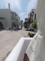 a view from the balcony of a house at Theofanis Studios in Agia Anna Naxos