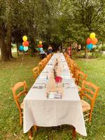 Κήπος έξω από το Agriturismo Rechsteiner