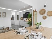 TV a/nebo společenská místnost v ubytování Tranquilo apartamento cerca de la playa ref402