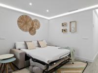 Postel nebo postele na pokoji v ubytování Tranquilo apartamento cerca de la playa ref402