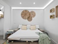 Postel nebo postele na pokoji v ubytování Tranquilo apartamento cerca de la playa ref402