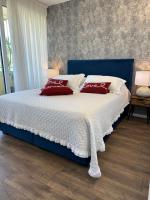 Posteľ alebo postele v izbe v ubytovaní Apartments Satis