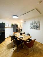 Kuchyň nebo kuchyňský kout v ubytování Apartma Pohorske terase Brumen Mariborsko Pohorje