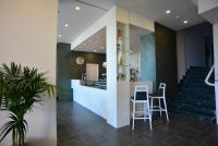 A kitchen or kitchenette at Hotel La Scogliera