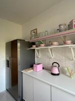 Kuchyň nebo kuchyňský kout v ubytování Apartman Kačić