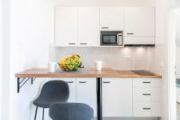 Apartment Ivanにあるキッチンまたは簡易キッチン