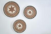 two plates on a white background at Ubud Mykonos in Agios Ioannis Mykonos