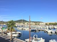 a bunch of boats docked in a marina at Apartment La Palmeraie II-1 by Interhome in Sainte-Maxime