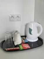 Endla Hostel ja Apartamendidにあるコーヒーまたはお茶