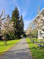 Zahrada ubytování Wellness Apartment Josefina - Free Grotta Spa wellness