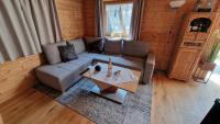 Posedenie v ubytovaní Gemütliches Ferienhaus mit Holzofen und Sauna