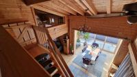 Posedenie v ubytovaní Gemütliches Ferienhaus mit Holzofen und Sauna