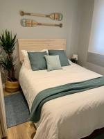 Postel nebo postele na pokoji v ubytování Apartamento céntrico Pontevedra