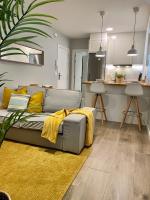 Kuchyň nebo kuchyňský kout v ubytování Apartamento céntrico Pontevedra