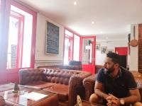 Χώρος καθιστικού στο Le Cocooning 974 Hôtel Restaurant Réunion