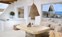 A seating area at VLIA Mykonos