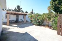 Zahrada ubytování Casas Paqui y Pablo con piscina compartida en Conil