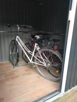 Jazda na bicykli v okolí ubytovania Domek z balią w lesie na Mazurach