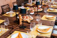 Mad på feriegården eller i nærheden