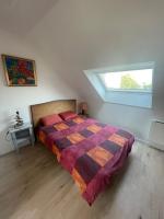 Katil atau katil-katil dalam bilik di Duplex 4 personnes, ARMADA 2023