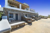 Balkón alebo terasa v ubytovaní Oniropetra Apartments Mykonos