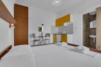 Posteľ alebo postele v izbe v ubytovaní View Blue Apartments