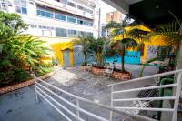 O edifício em que o hostel se localiza