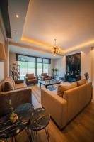 Posezení v ubytování New Balturk Villas Sapanca