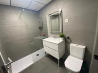 Koupelna v ubytování Apartamento Valle-Niza, Almayate, Vélez málaga, torre del mar ,2 dormitorios