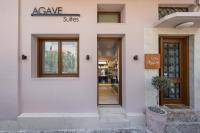 The facade or entrance of Agave Suites