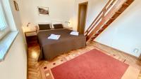 Posteľ alebo postele v izbe v ubytovaní Nautilus-Bay Holiday home with 5 rooms, on the beach, for 2-9 persons