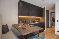 Kuchyň nebo kuchyňský kout v ubytování Thalhof Apartments