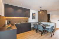 Kuchyň nebo kuchyňský kout v ubytování Thalhof Apartments
