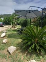 Vonkajšia záhrada v ubytovaní BeaStella Holiday Rooms