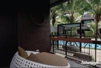 Bazén v ubytování Saturays condo One Bedroom Suite 178 nebo v jeho okolí
