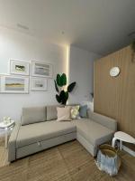 Posezení v ubytování Acogedor y conveniente piso reformado en Salamanca