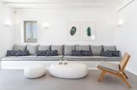 A seating area at NEW - Villa Aperanto - MG Villas Mykonos