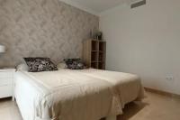 Postel nebo postele na pokoji v ubytování Casa Los Olivos
