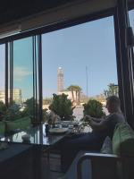 En balkon eller terrasse på Casablanca Marina by Saloua