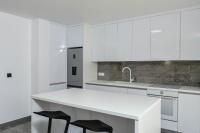Kuchyň nebo kuchyňský kout v ubytování Apartments Marina