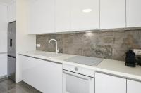 Kuchyň nebo kuchyňský kout v ubytování Apartments Marina