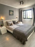 Postel nebo postele na pokoji v ubytování Apartamentos Albatros