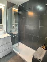 Koupelna v ubytování Apartamentos Albatros