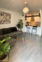 Kuchyň nebo kuchyňský kout v ubytování Apartamentos Albatros