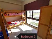 Postel nebo postele na pokoji v ubytování Marassi blanca vibes 3bedrooms family apartment