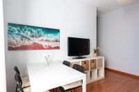 Televízia a/alebo spoločenská miestnosť v ubytovaní Cómodo apartamento en Almonte