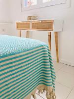 Posteľ alebo postele v izbe v ubytovaní Apartamento Aqua Clara