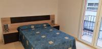 Posteľ alebo postele v izbe v ubytovaní Apartament Centre Platja