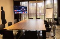 Telewizja i/lub zestaw kina domowego w obiekcie Best Western Mirage Hotel Fiera