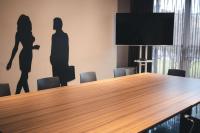Telewizja i/lub zestaw kina domowego w obiekcie Best Western Mirage Hotel Fiera